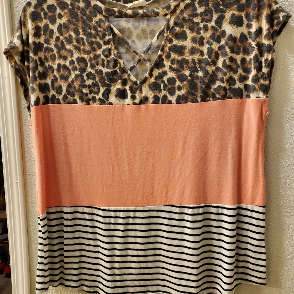 Mixed Print Top